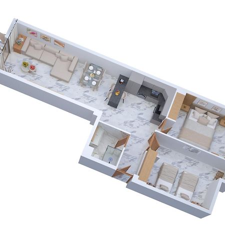 Magnifique Appartement Unique Et Central! 马拉喀什 外观 照片