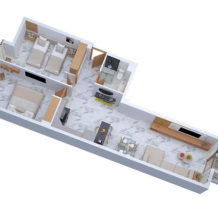 Magnifique Appartement Unique Et Central! 马拉喀什 外观 照片