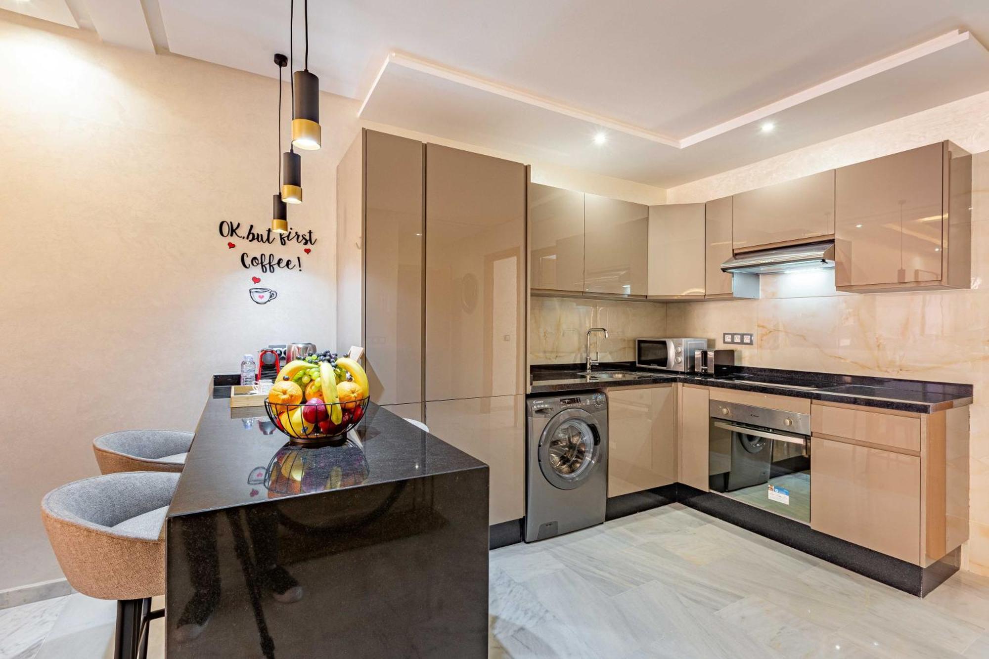 Magnifique Appartement Unique Et Central! 马拉喀什 外观 照片