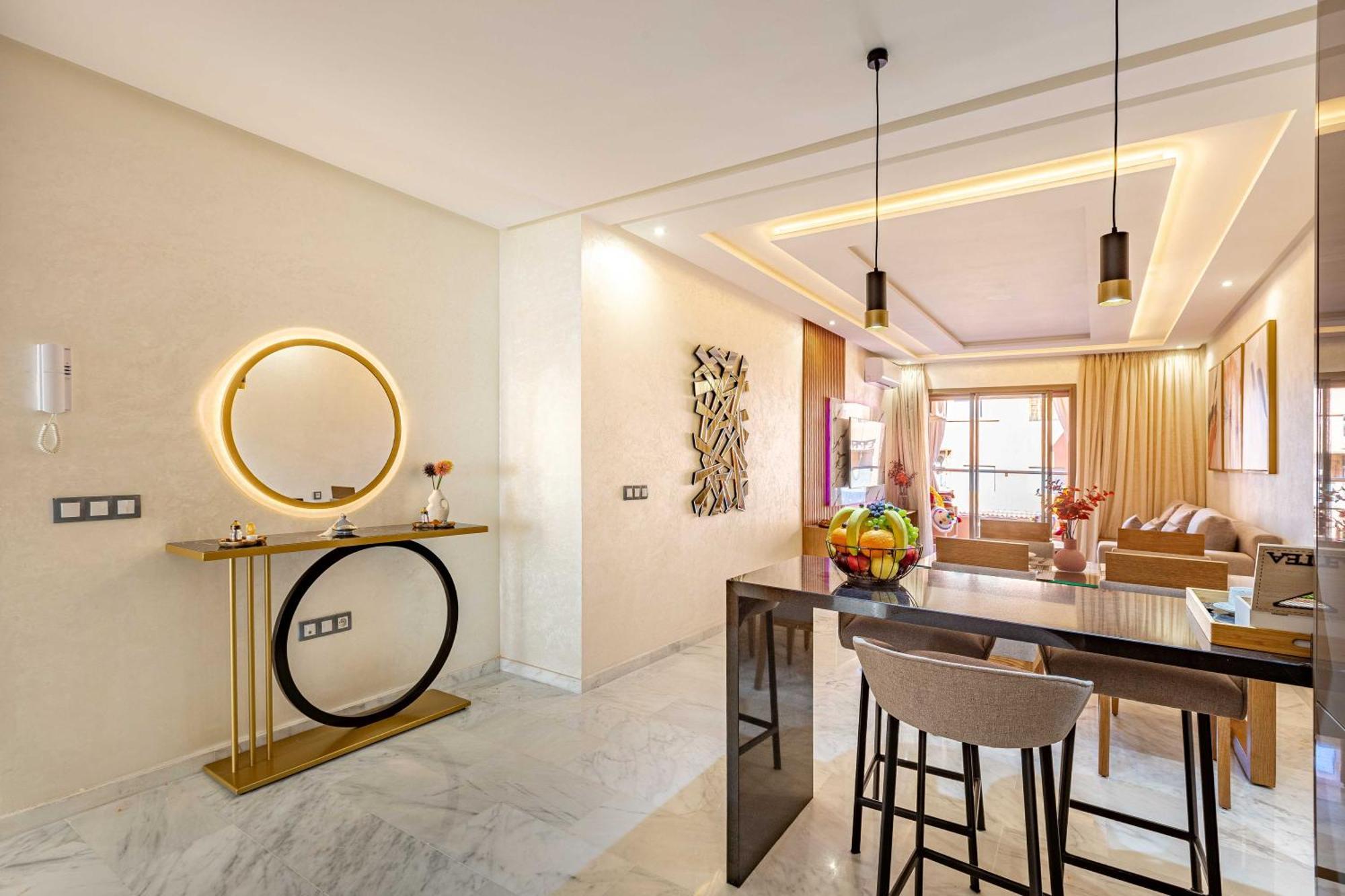 Magnifique Appartement Unique Et Central! 马拉喀什 外观 照片