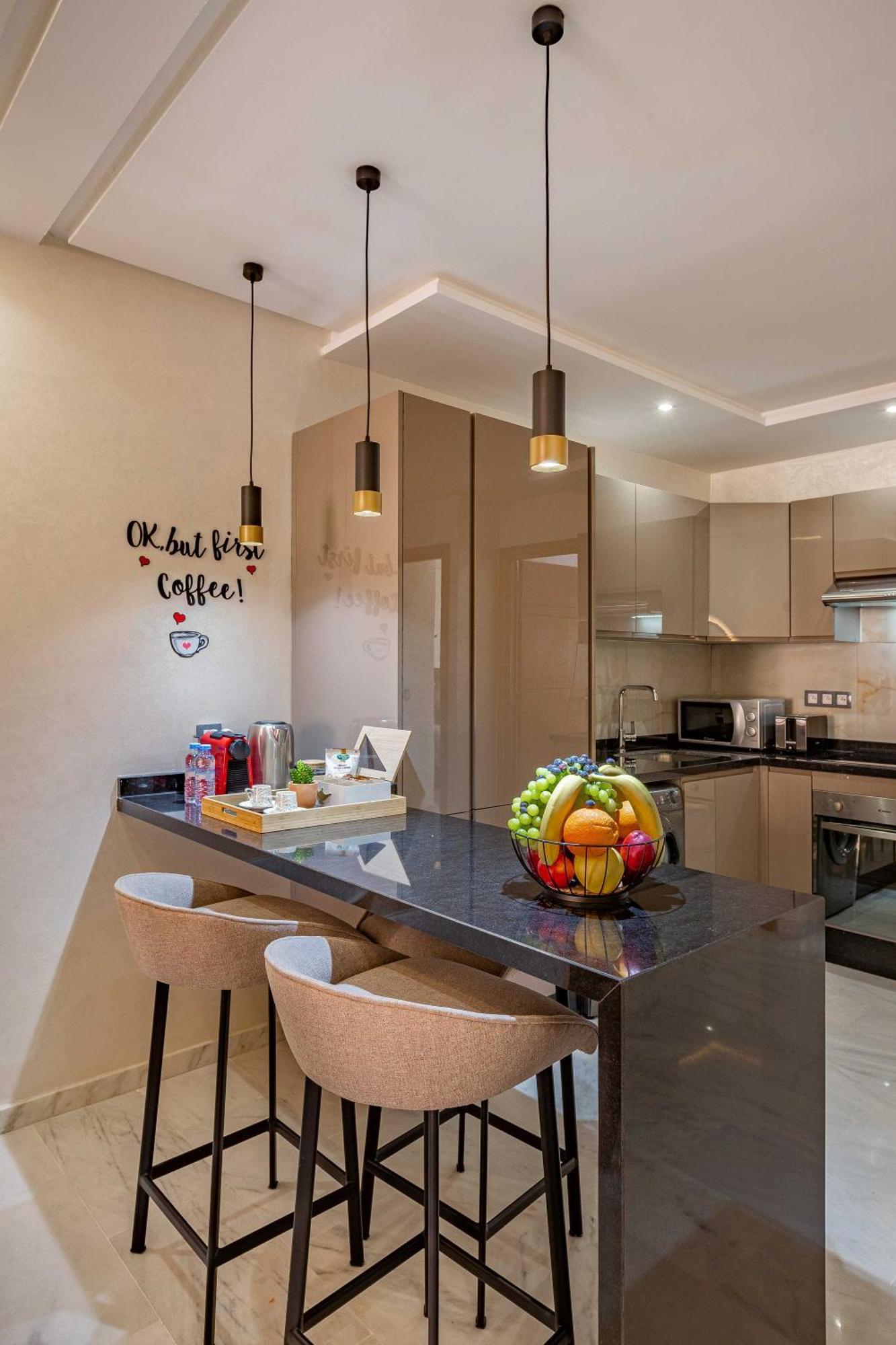 Magnifique Appartement Unique Et Central! 马拉喀什 外观 照片
