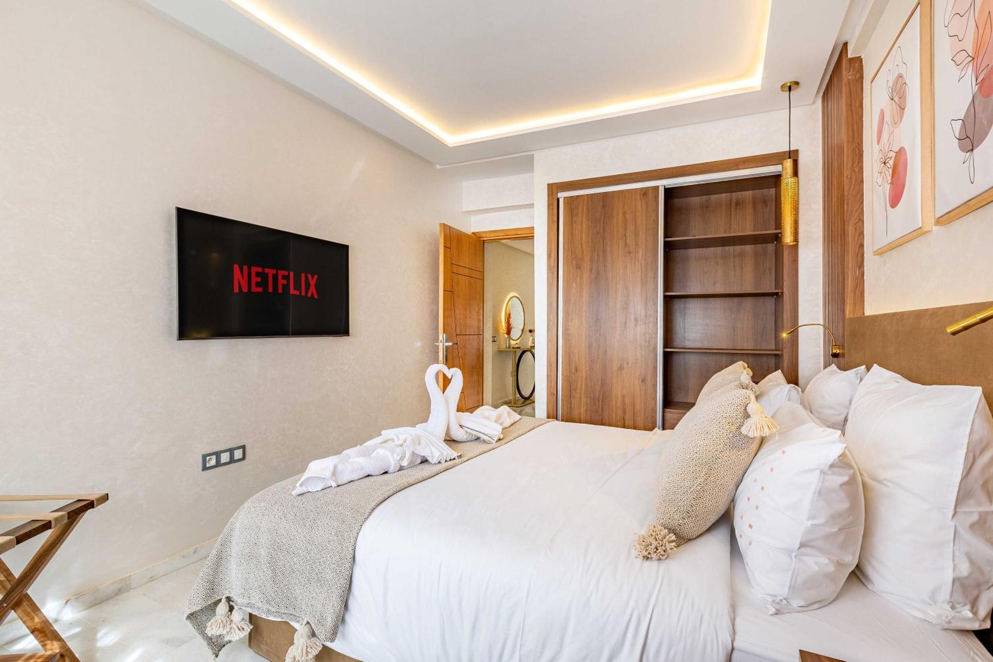 Magnifique Appartement Unique Et Central! 马拉喀什 外观 照片