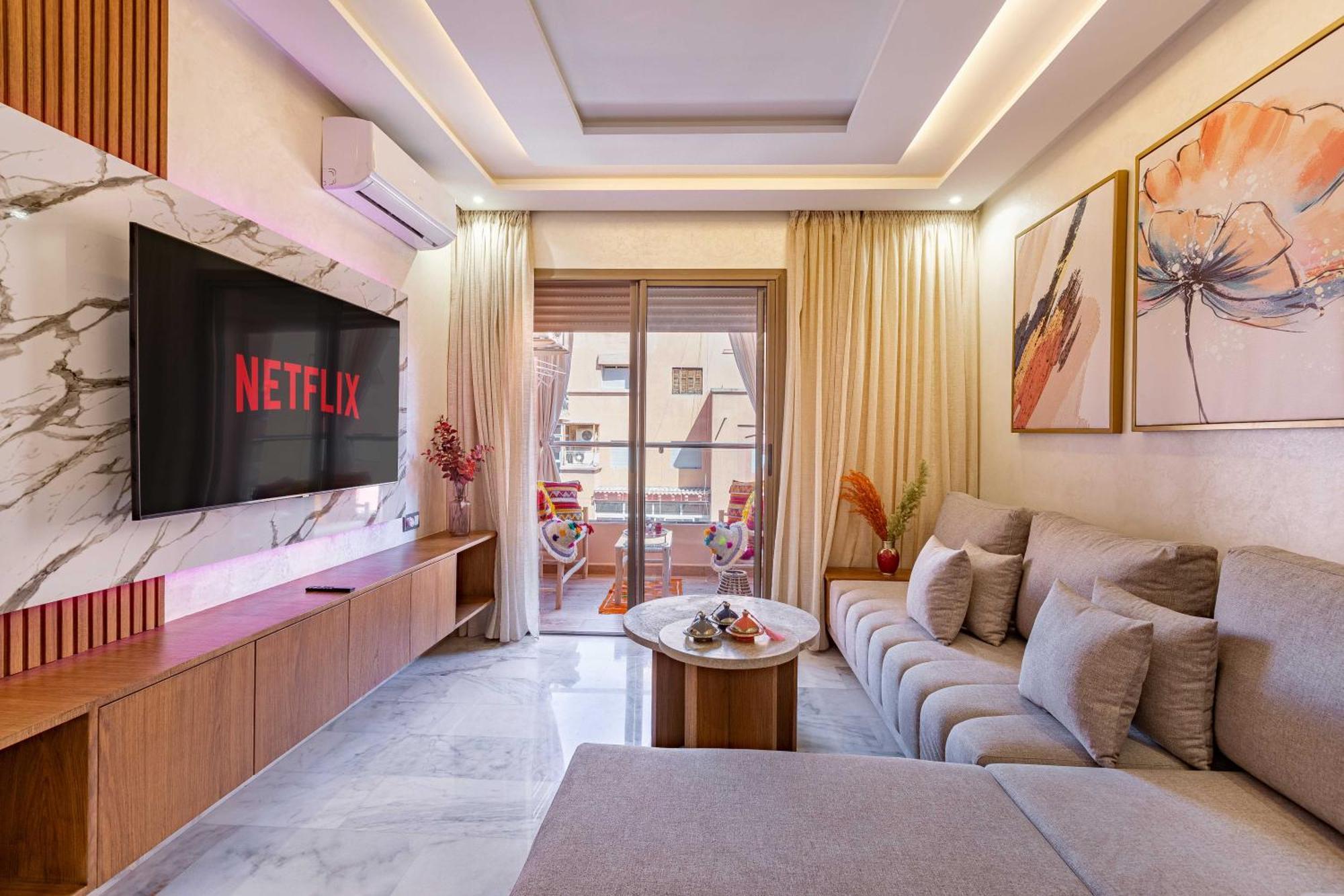 Magnifique Appartement Unique Et Central! 马拉喀什 外观 照片