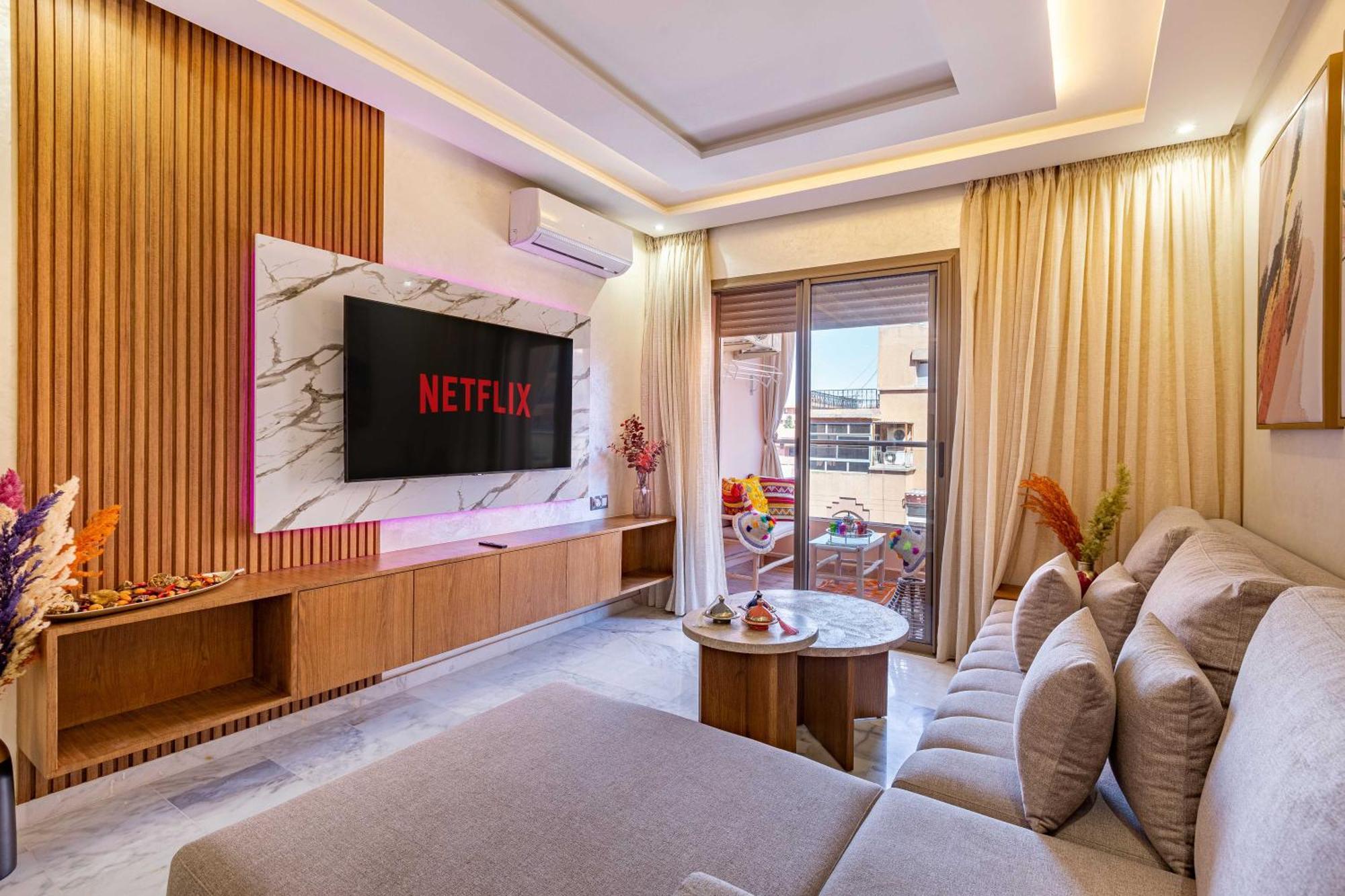 Magnifique Appartement Unique Et Central! 马拉喀什 外观 照片